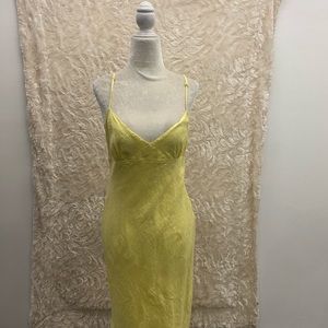 Banana Republic yellow dress